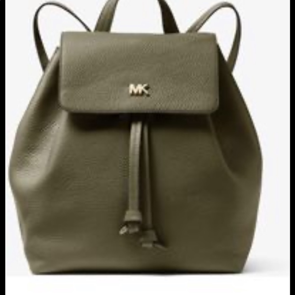 Michael Kors Olive Backpack